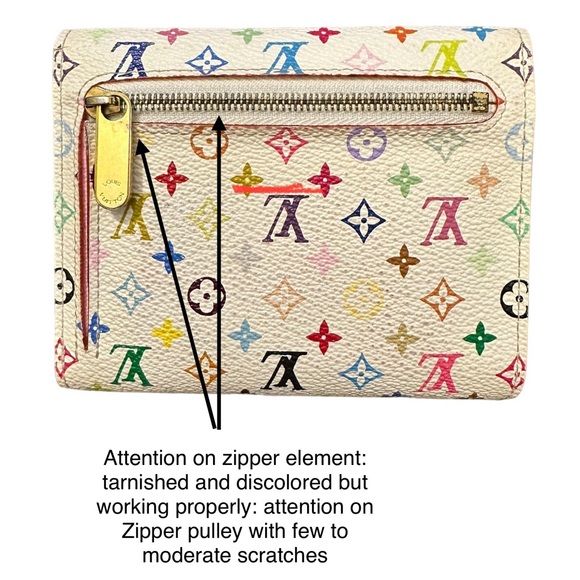 107 Preloved Louis Vuitton Compact Bifold Wallet by T. Murakami ($⬇️ 2/11/25) - Picture 9 of 16